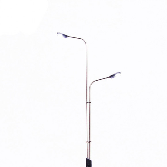 Магистральный комбинированный металлический фонарь для макета М1:50
