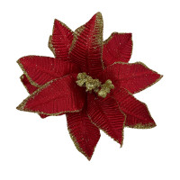 Цветок Пуансетии красный
