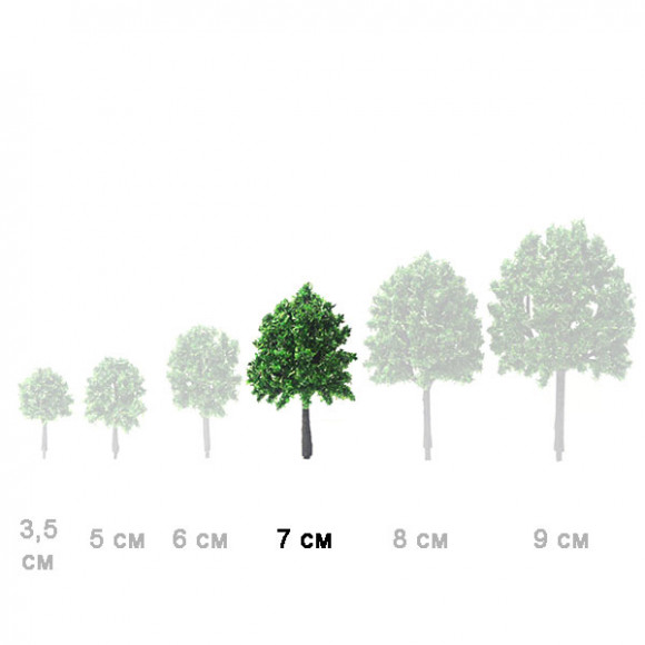Макетное дерево Липа 70 мм