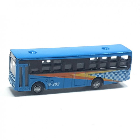 Макет автобуса H-302 синий М1:150
