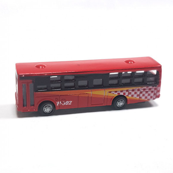 Макет автобуса H-302 красный М1:150