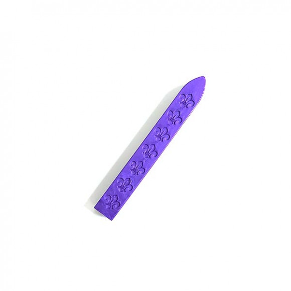 Сургуч - брусок, цвет фиолетовый, металлик - 005