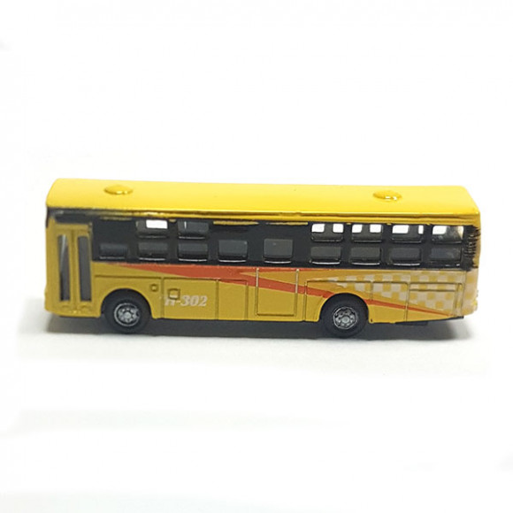 Макет автобуса H-302 желтый М1:150