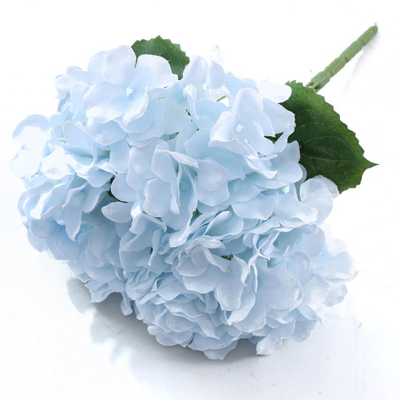 Букет гортензии, цвет бледно-голубой