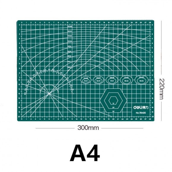 Универсальный двухсторонний мат для резки, формат А4