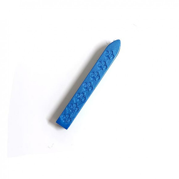 Сургуч - брусок, цвет голубой, металлик - 031