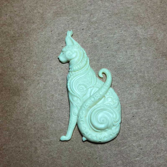 Отливка из пластика "Кошка этническая", большая