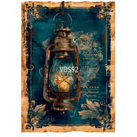 Рисовая карта для декупажа VBS92