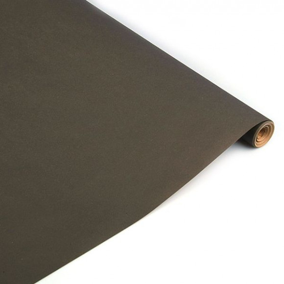 Крафт бумага "Черный", рулон, 10 метров