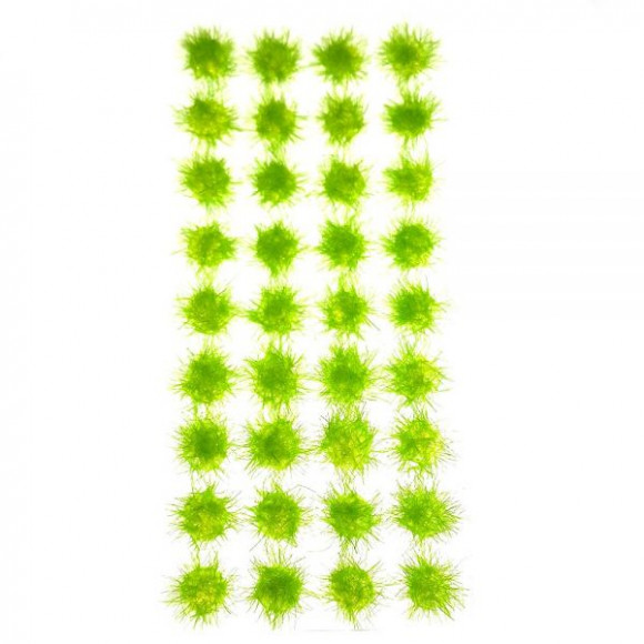 Пучок травы для макета 36 штук, цвет салатный зеленый