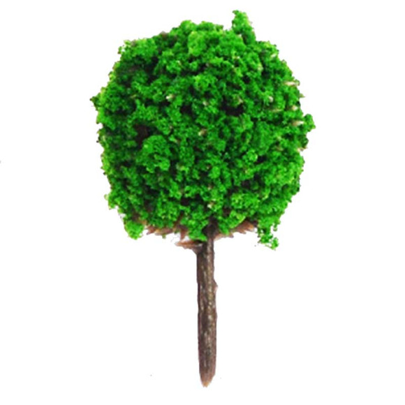 Макетное дерево - куст зеленое