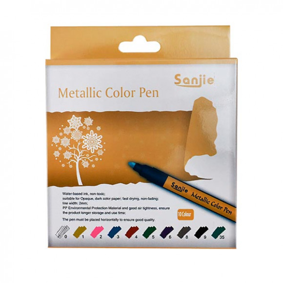 Набор маркеров "Metallic Color Pen"