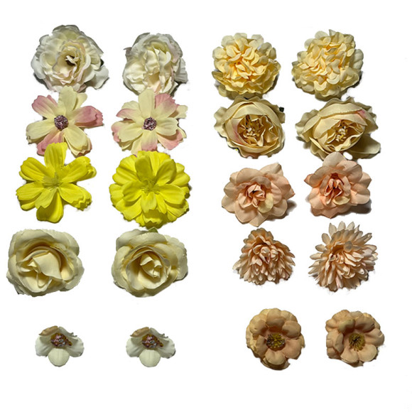 Набор цветов "Румяные сливки" 20 шт.