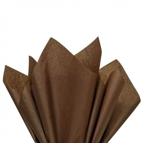 Бумага тишью шоколадная, 10 листов, tissue paper