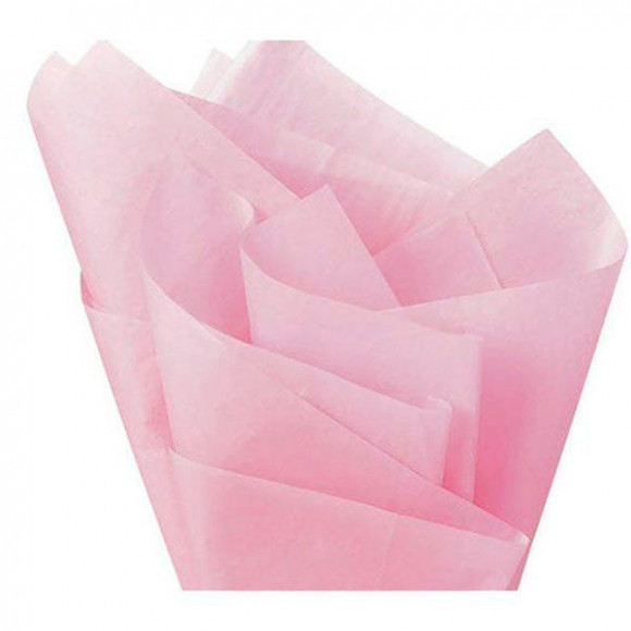Бумага тишью нежно-розовая, 10 листов, tissue paper