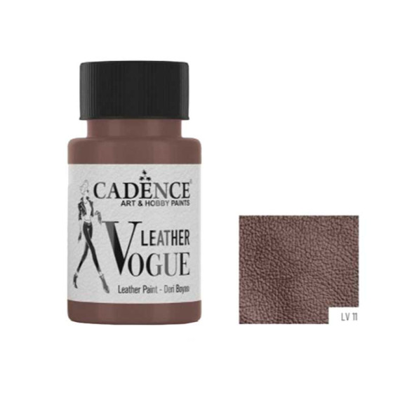 Краска для кожи Cadence Leather Vogue LV-11 цвет Коричневый