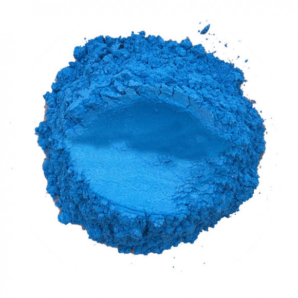 Пигмент AG 84627 цвет Deep light blue металлик, для эпоксидной смолы