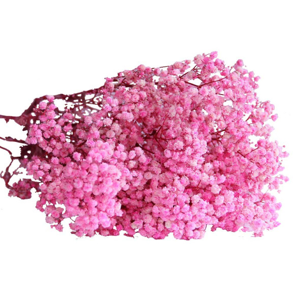 Букет объёмной гипсофилы, цвет светлый розово-лиловый
