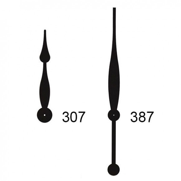 Комплект стрелок для часов "Классицизм" 307/367
