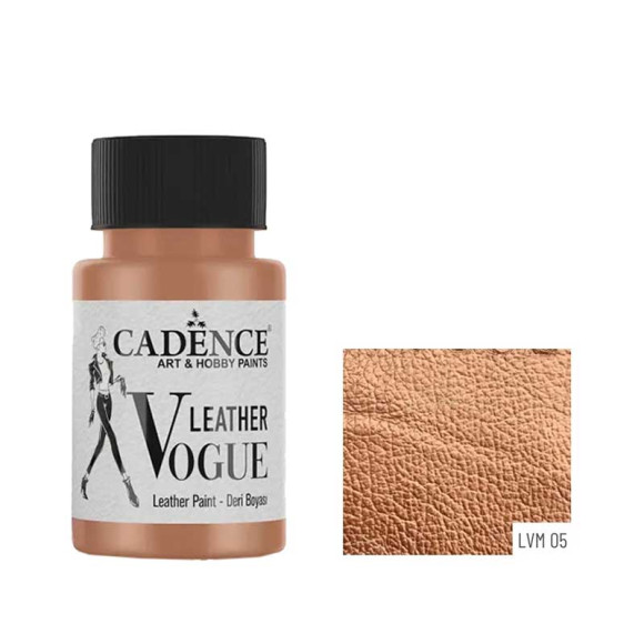 Краска для кожи Cadence Leather Vogue Metallic LVM-05 цвет Бронзовый