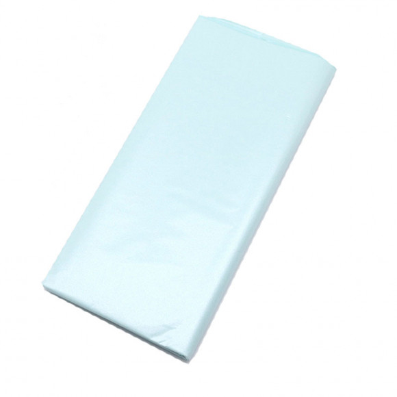 Бумага перламутровая тишью, 10 листов, tissue paper, цвет Пастельный голубой