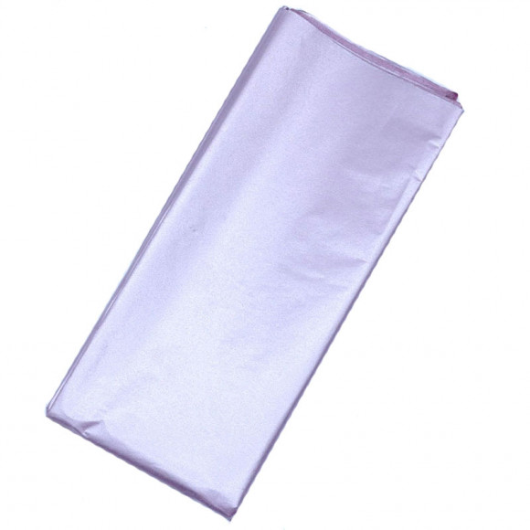 Бумага перламутровая тишью, 10 листов, tissue paper, цвет Светло-сиреневый